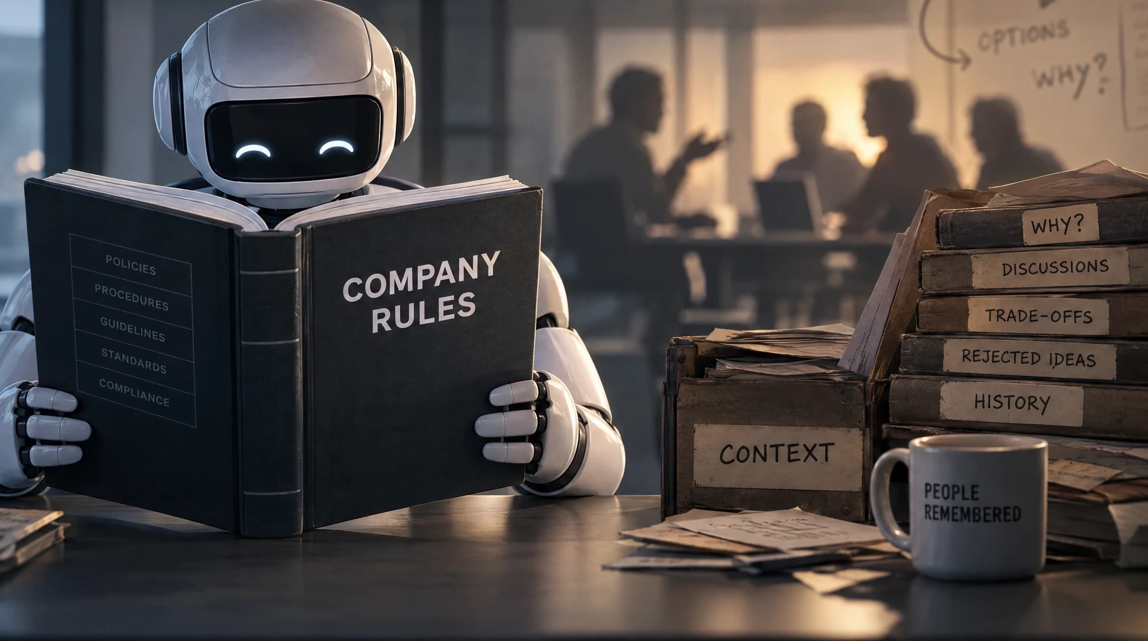 Your company remembers the rules. It forgot why.